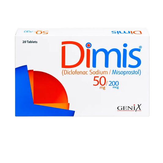 Dimis Tablets 50mg (1 Strip = 10 Tablets)