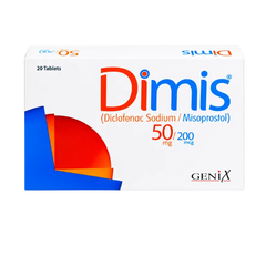 Dimis Tablets 50mg (1 Strip = 10 Tablets)