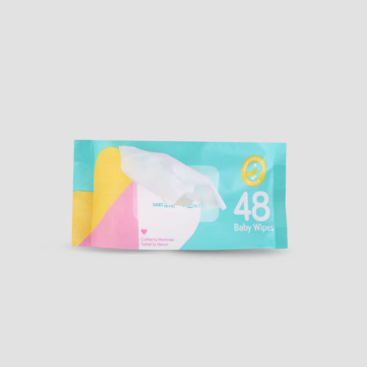 Cuddles Cloth-Like Baby Wipes (Pack Of 48)