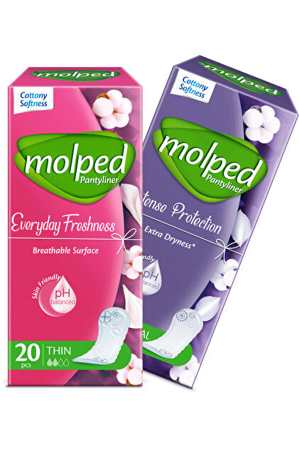 molped everyday freshness thin pantyliner 20pcs
