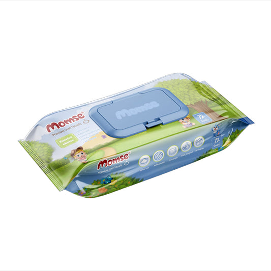 Momse Antibacterial Wipes (Box = 72pcs)