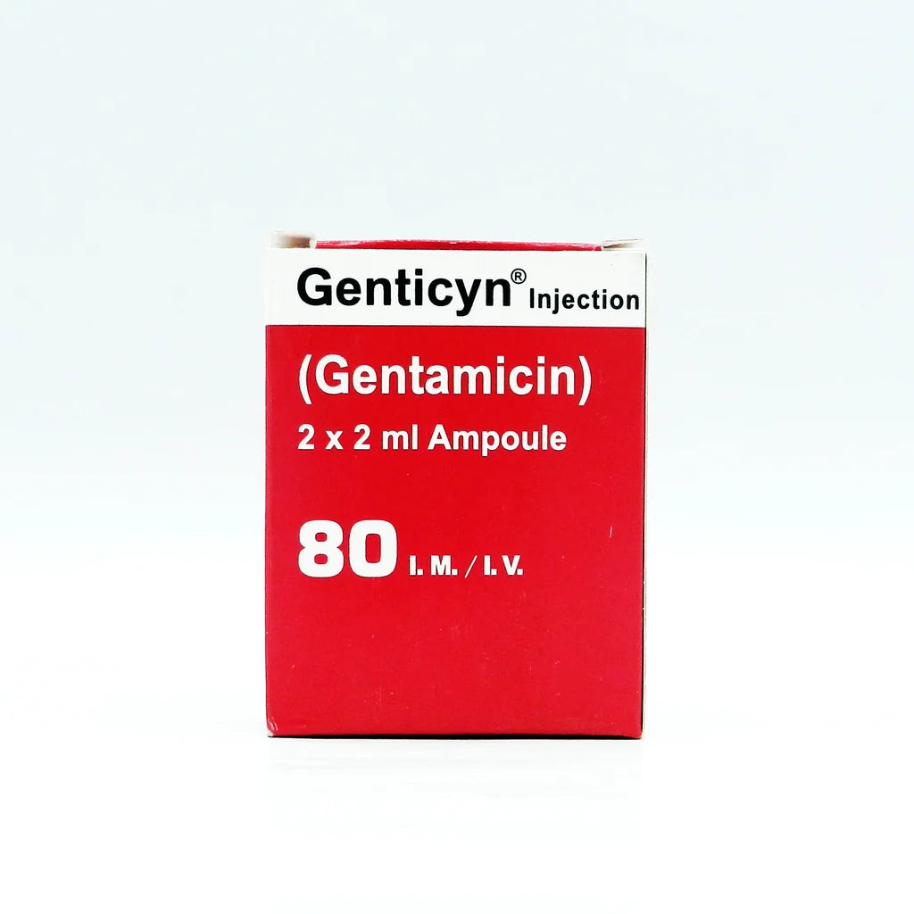 Gentycin Im/Iv Injection 80mg (1 Box = 2 Ampoules)