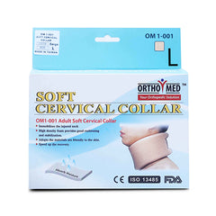 orthomed soft cervical collar size large