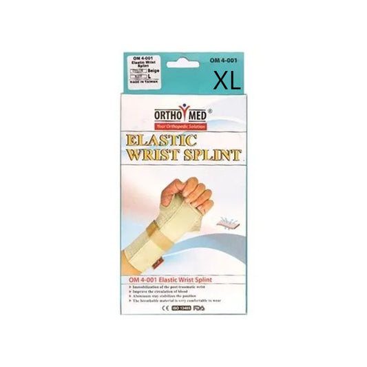 orthomed wrist splint elastic size xl