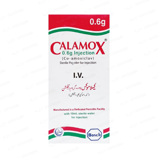 Calamox Iv Injection 0.6g (1 Box = 1 Injection)