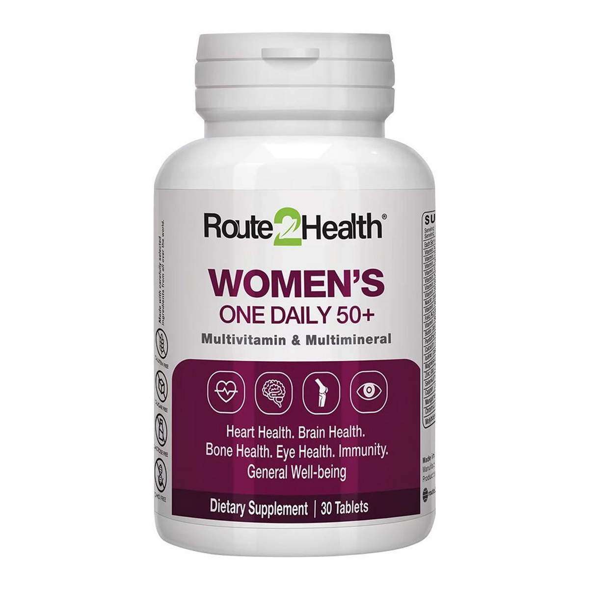 Route 2 Health Mens One Daily 50+ Tablets