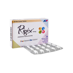 Rigix Tablets 10mg (1 Box = 2 Strips, 1 Strip = 15 Tablets)