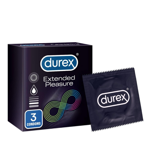 durex extended pleasure condoms (1 pack = 3pcs)