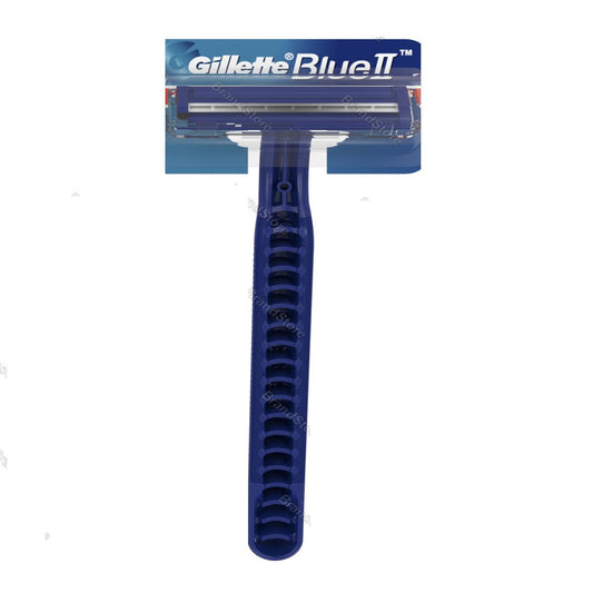 gillette blue ii plus shaving razor single