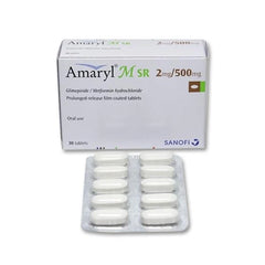 Amaryl M Sr Tablets 2/500mg