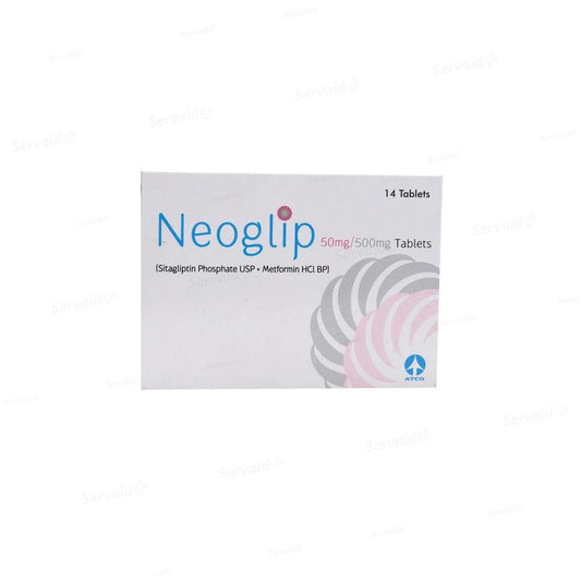 Neoglip Tablets 50mg/500mg