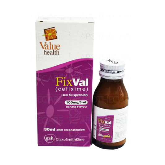 Fixval 30ml Suspension 100mg