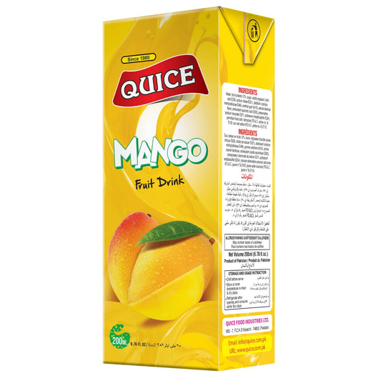 Quice Perfect Mango Juice 200ml