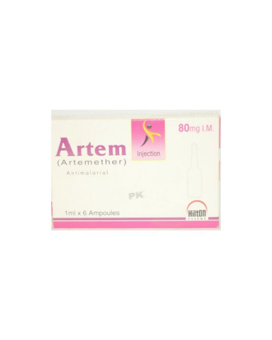 Artem Im Injection 80mg (1 Box = 6 Ampules)