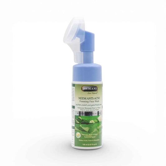 hemani anti acne neem foaming face wash 150ml