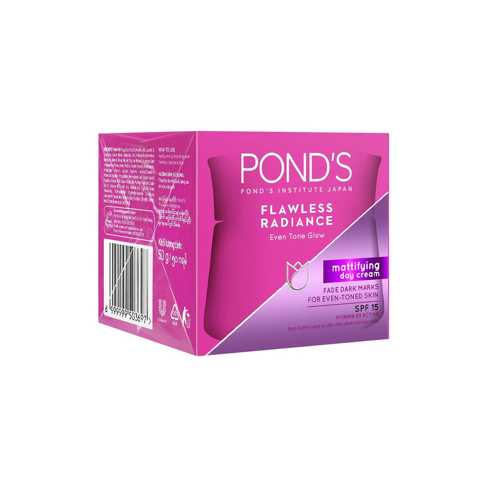 ponds flawless radiance mattifying day cream spf15 50g