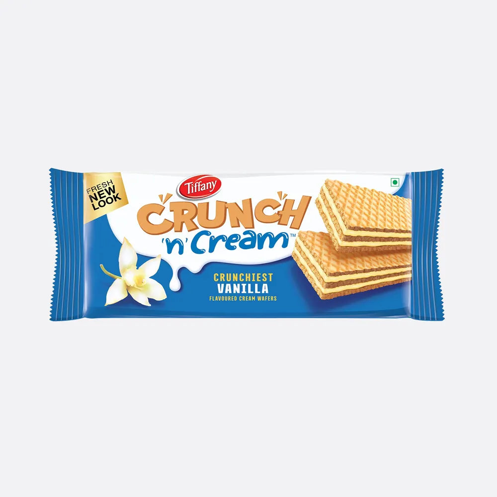 tiffany crunch n cream vanilla wafers 65g