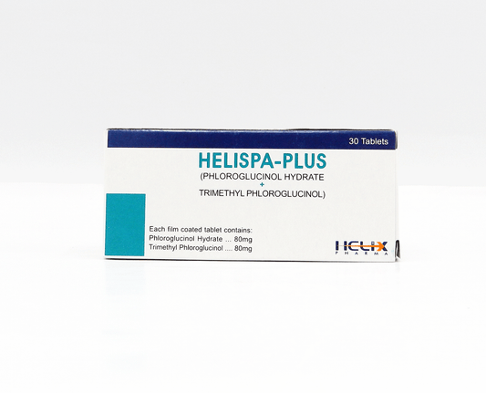 Helispa-Plus Tablets 80mg/80mg (1 Strip = 10 Tablets)