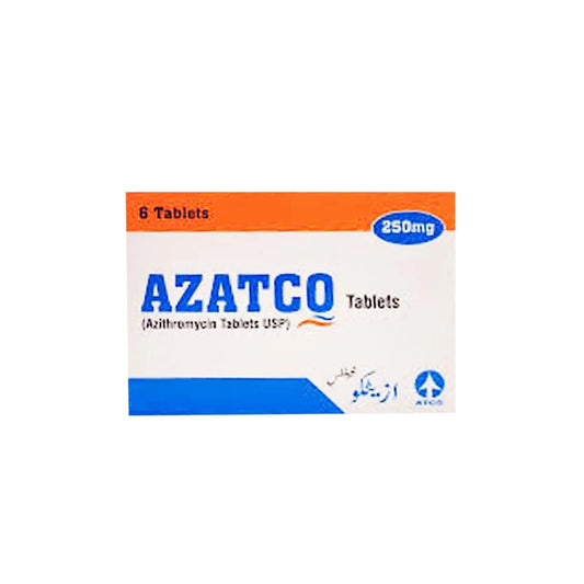 Azatco Tablets 250mg (1 Box = 1 Strip)(1 Strip = 6...