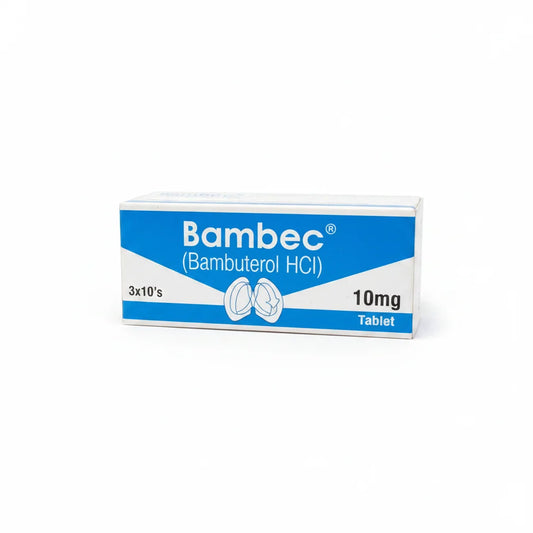 Bambec Tablets 10mg (1 Strip = 10 Tablets)