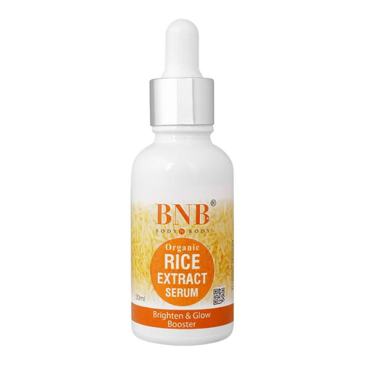 bnb organic rice extract serum 30ml