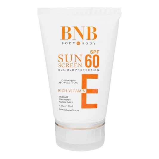 bnb rich vitamin e sun screen spf60 120ml