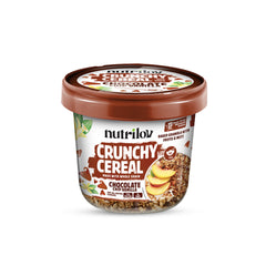 nutrilov crunchy cereal chocolate chip vanilla cup 60g