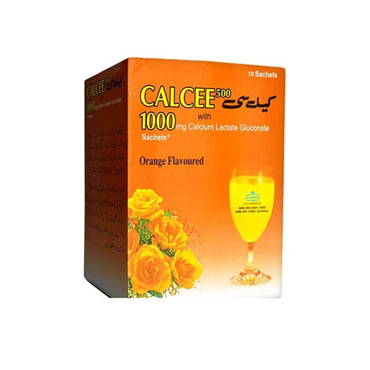 Calcee-500 Powder Orange Sachets