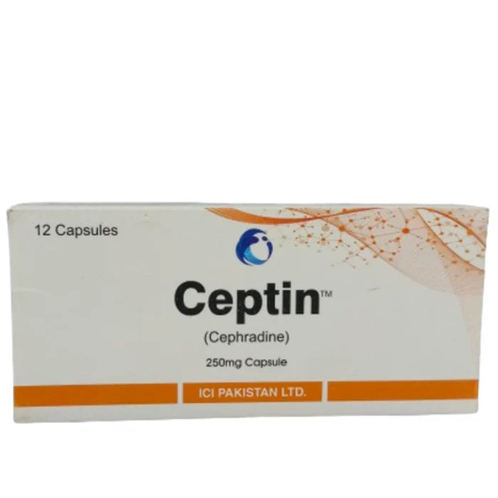 Ceptin Capsules 250mg (1 Box = 6 Capsules)
