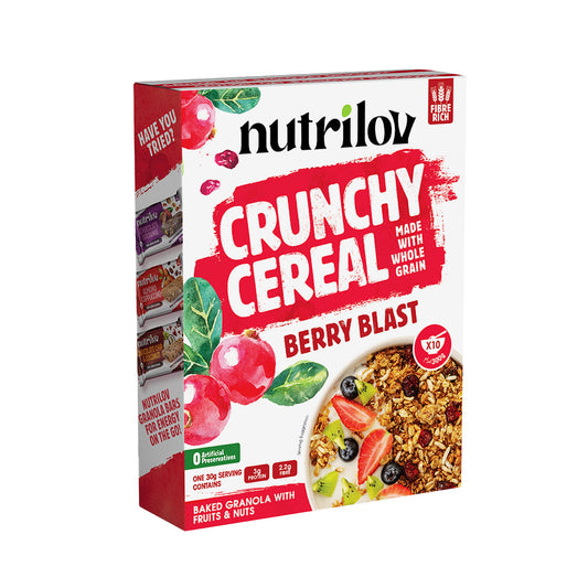 Nutrilov Crunchy Cereals Berry Blast 300g