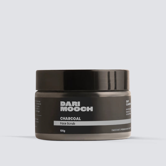 dari mooch charcoal face scrub 100g