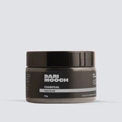 dari mooch charcoal face scrub 100g