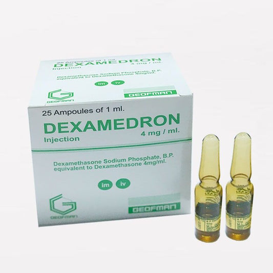 Dexamedron Injection 4mg/Ml (1 Box = 25 Ampoules)