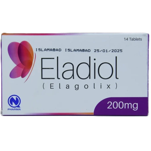 Eladiol Tablets 200mg (1 Box = 14 Tablets)