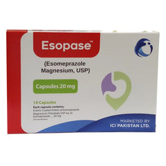 Esopase Capsules 20mg (1 Strip = 7 Capsules)