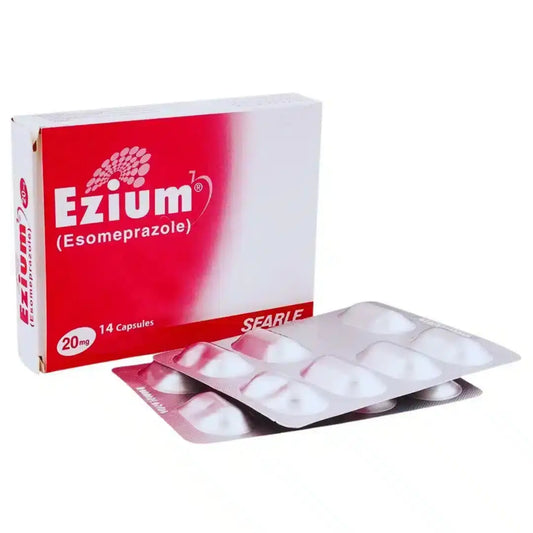 Ezium Capsules 20mg (1 Box = 2 Strips)