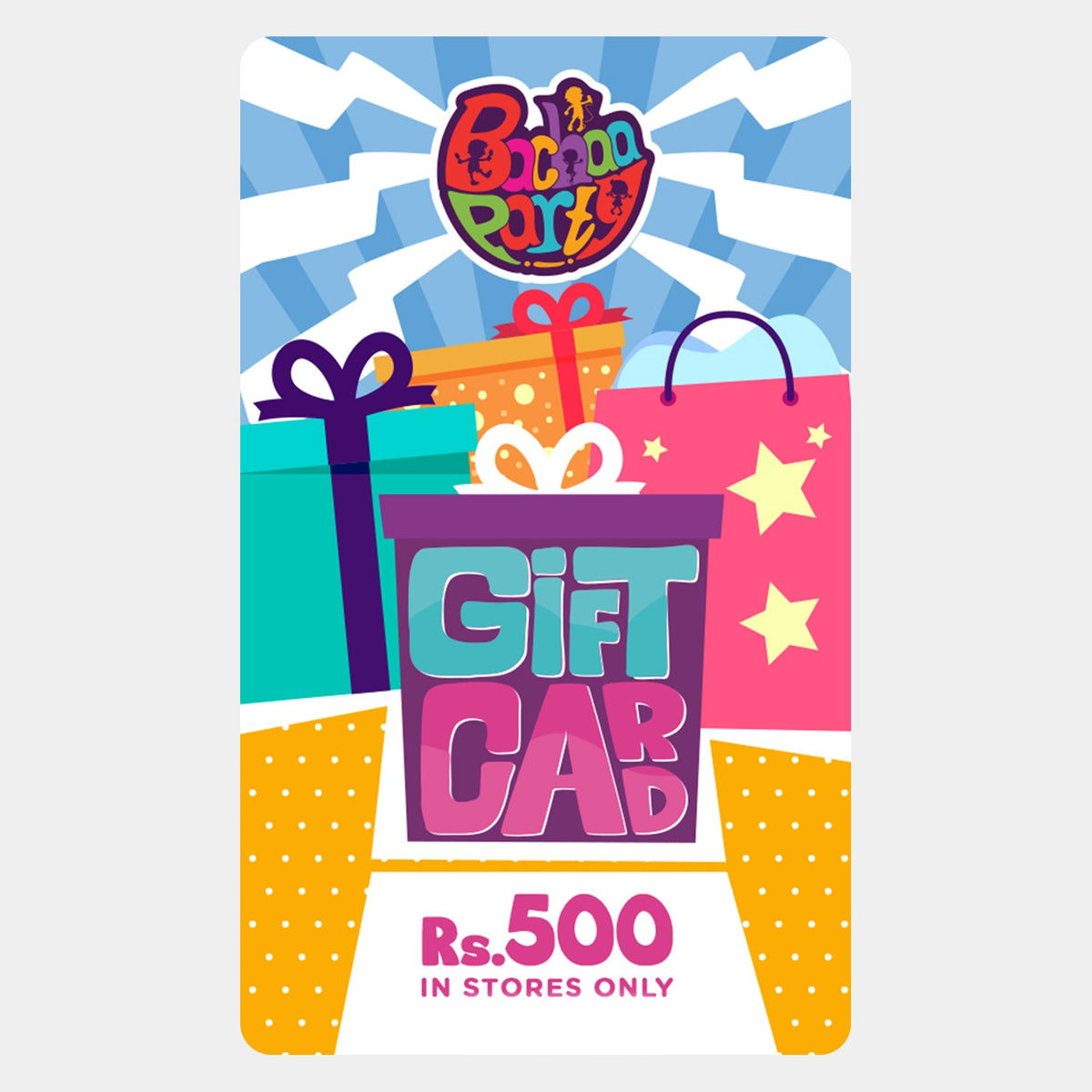gift card rs500