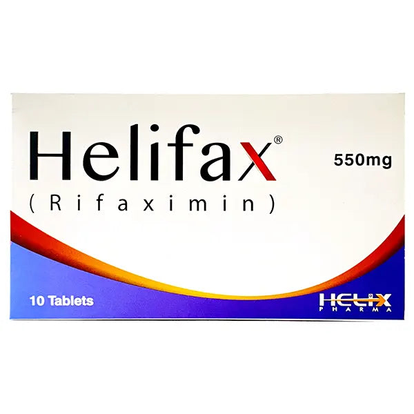 Helifax 550mg 10 Tablets