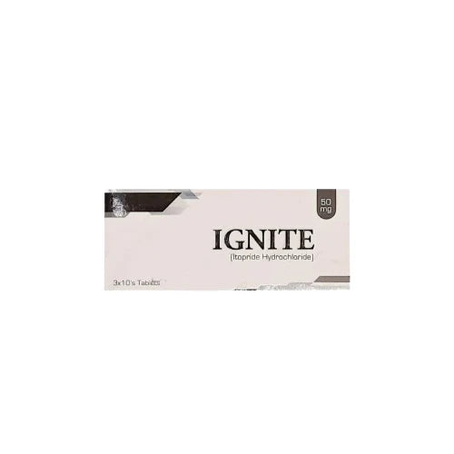 Ignite Tablets 50mg (1 Strip = 10 Tablets)