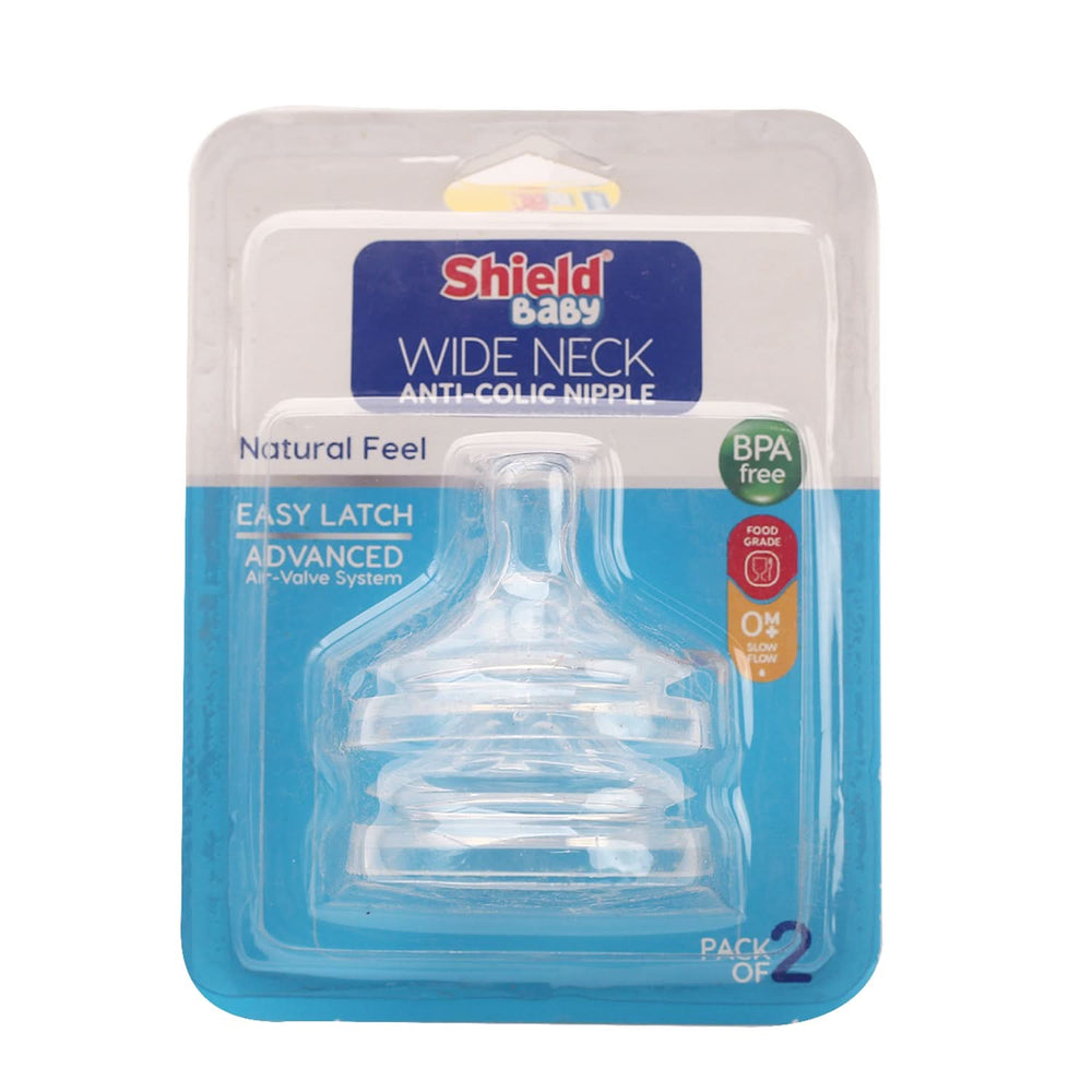Shield Wide Neck Nipple Blister