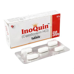Inoquin Tablets 500mg (1 Box = 2 Strips)