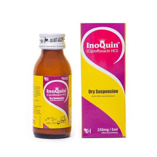 Inoquin 60ml Dry Suspension 250mg/5ml