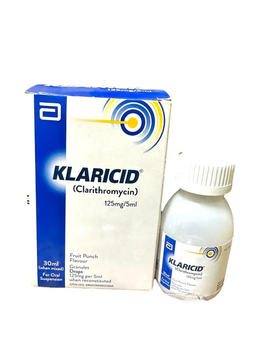 Klaricid Suspension 125mg/5ml 30ml
