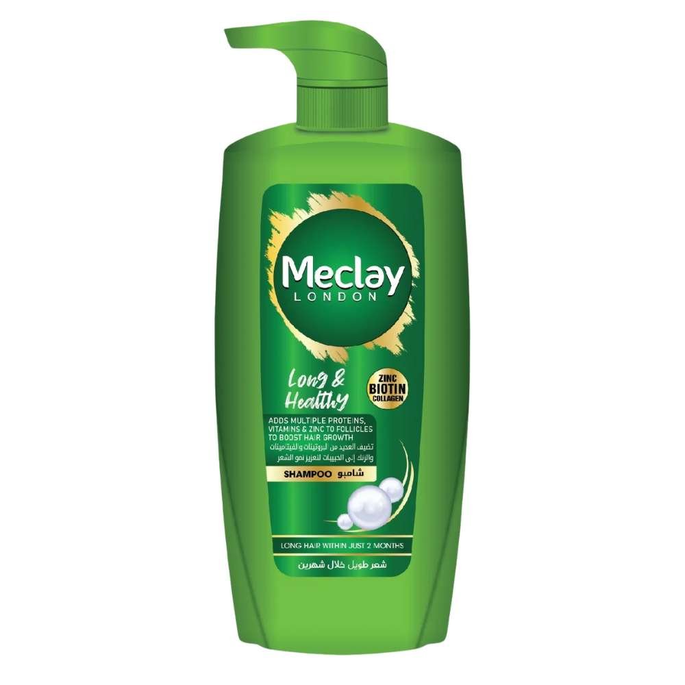 meclay london long & healthy shampoo green 360ml