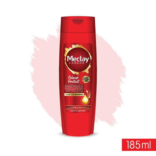 meclay london colour protect shampoo red 185ml