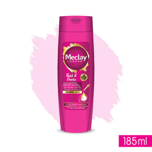 meclay london thick & dense shampoo 185ml