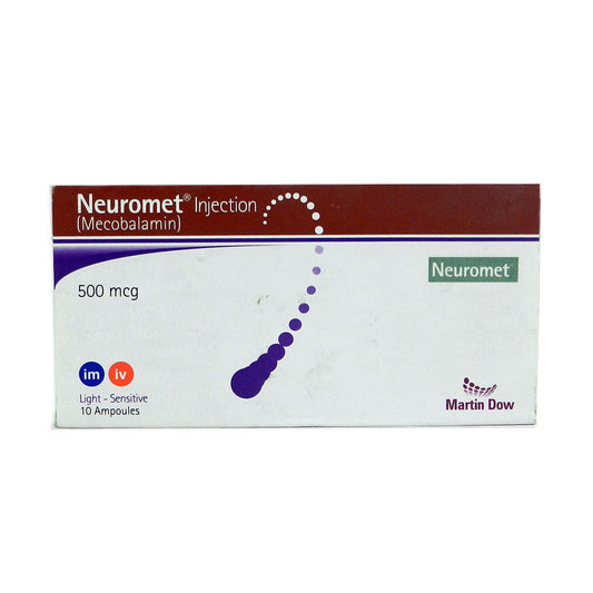 Neuromet Im/Iv Injection 500mcg (1 Box = 10 Ampules)