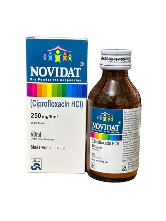 Novidat Suspension 250/5ml