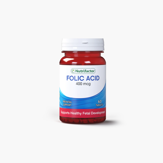 Nutrifactor Folic Acid Tablets 400mcg