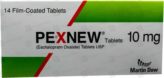 Pexnew Tablets 10mg (1 Box = 2 Strips, 1 Strip = 7 Tablets)